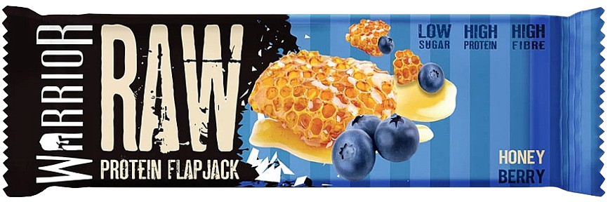 Warrior Raw Flapjack - Honey Berry