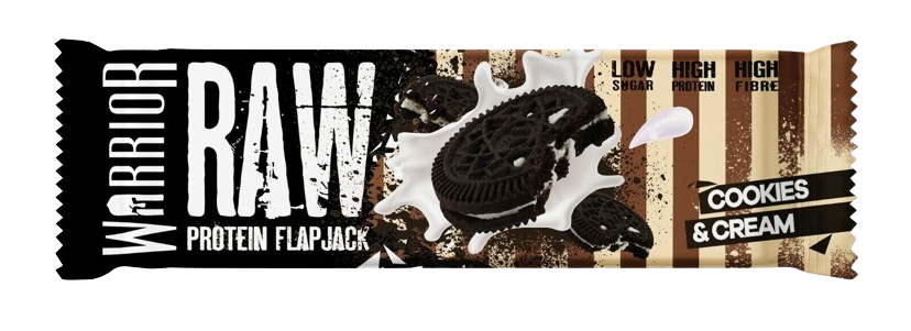 Warrior Raw Flapjack - Cookies and Cream