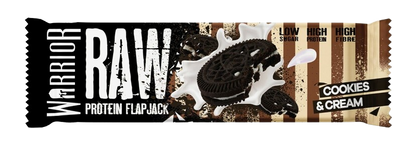 Warrior Raw Flapjack - Cookies and Cream