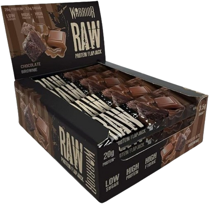Warrior Raw Flapjack - Chocolate Brownie