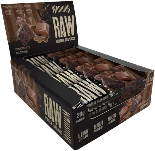 Warrior Raw Flapjack - Chocolate Brownie