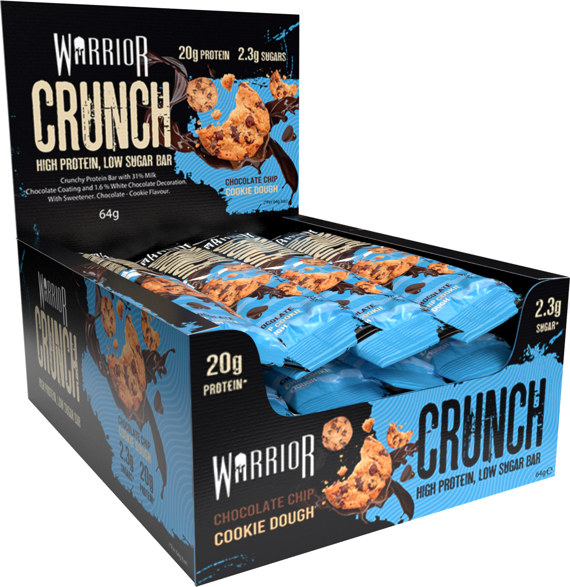 Warrior Crunch - Chocolate Chip Cookie Dough